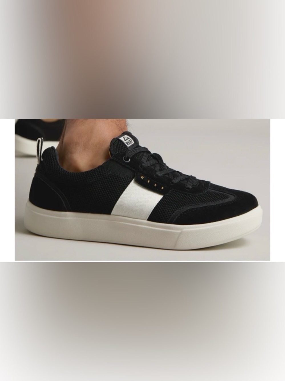 Reef Men's SWELLSOLE TRITON in Black Vintage